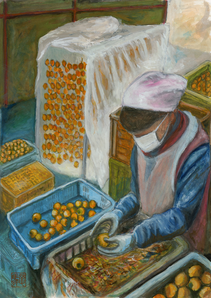 絵画の部 | 市田柿100周年記念事業市田柿絵画・写真コンクール | 市田